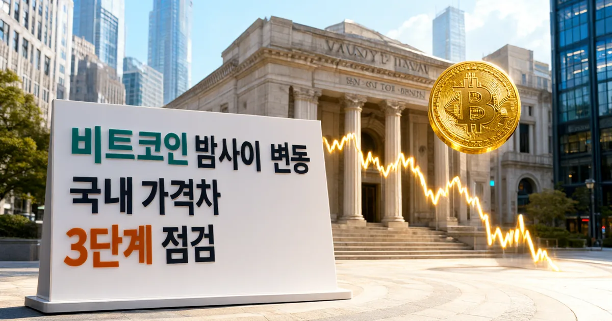24시간 거래되는 비트코인과 국내 시장의 시차로 생기는 가격차를 주인공과 변동으로 한눈에 보여주기 위해